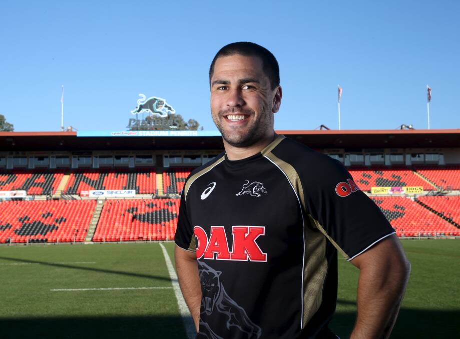 PUMPED: Penrith player Jamie Soward will take part in the CPR endurance competition at Hawkesbury Race Club on Monday, November 30. Picture: Brendan Esposito