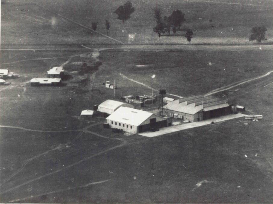 The earliest photo the RAAF has of Richmond Air Base - 1927.