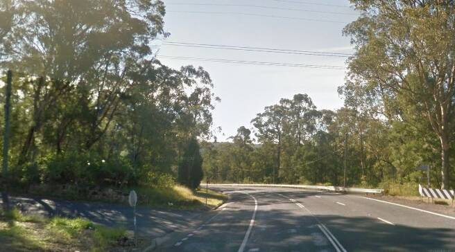 Work will be carried out on Putty Road between Teale Road (above) and Roberts Creek. Picture: Google Images