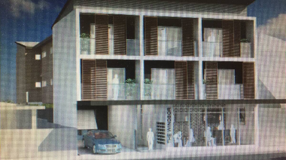 The 27-room proposal for 413 George Street, Windsor, next to Wentworth Housing and very close to the station.