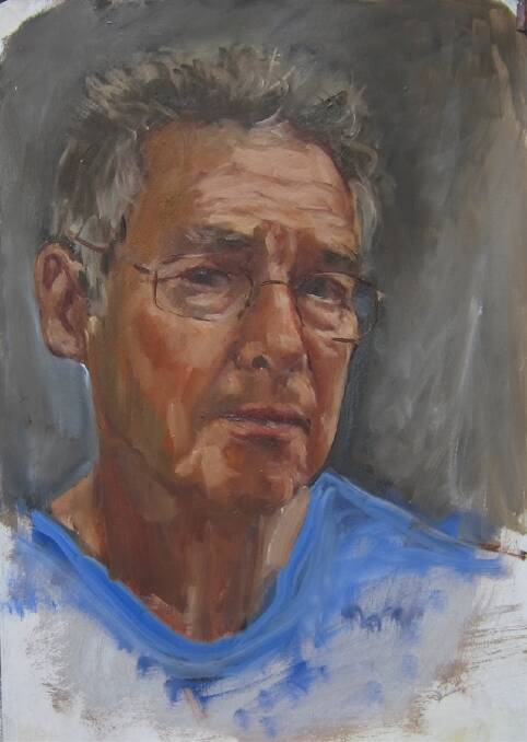 One of Malcolm Robertson's portraits. He will demonstrate his technique at the next MTAS meeting.