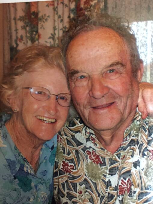 Marie and Keith Brown in recent years. "We had a wonderful marriage," Marie said.