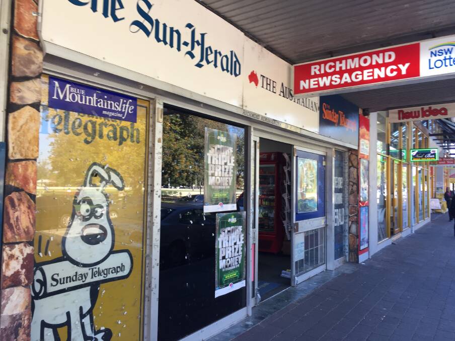 END OF AN ERA: Richmond Newsagency will close its doors on Sunday June 11.