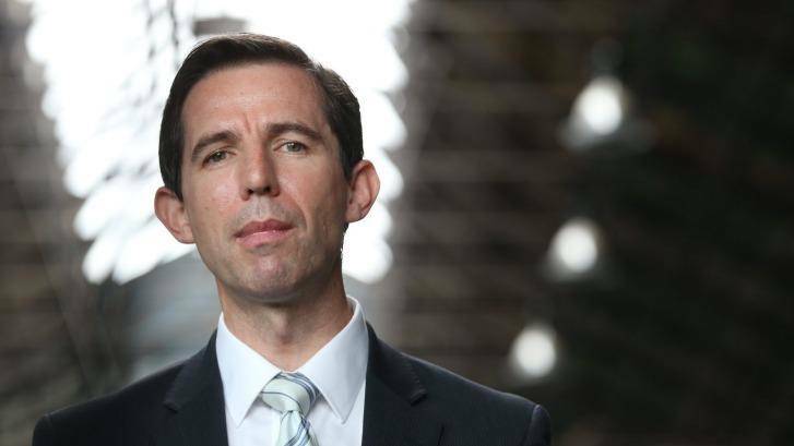 Education Minister Simon Birmingham says educators' pay should be linked to their ability to perform. Photo: Louise Kennerley