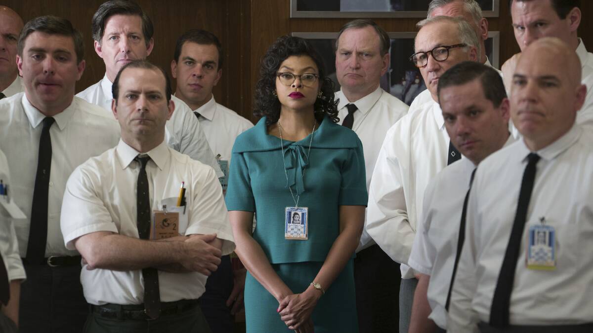 In the spotlight: Taraji P. Henson shines as brilliant mathematician Katherine Goble in Hidden Figures, in cinemas this week and rated PG.