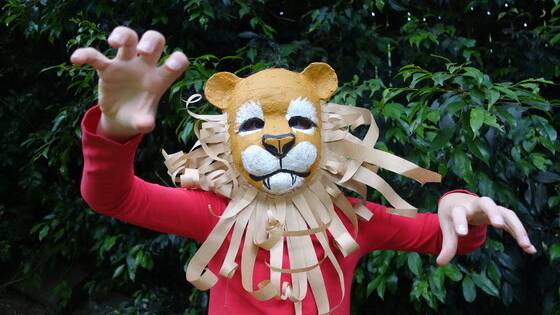 ROAR: Students can learn to make an awesome lion mask on Friday, January 13.