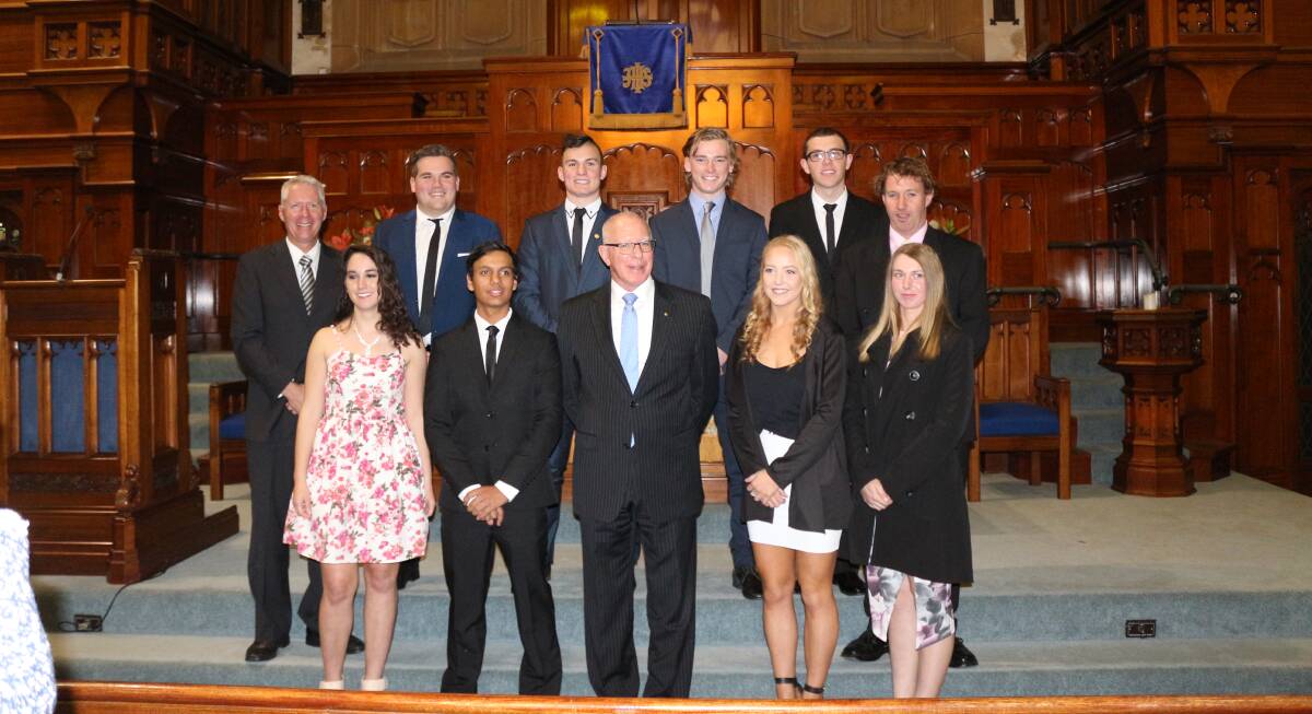 RECOGNITION: The ex-students received their certificates from the NSW Governor, at an official ceremony at St Stephen’s Uniting Church in Sydney.