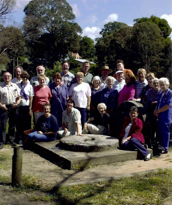 EXPANDING: The first committee members of the Kurrajong-Comleroy Historical Society when it was formed in 2001.