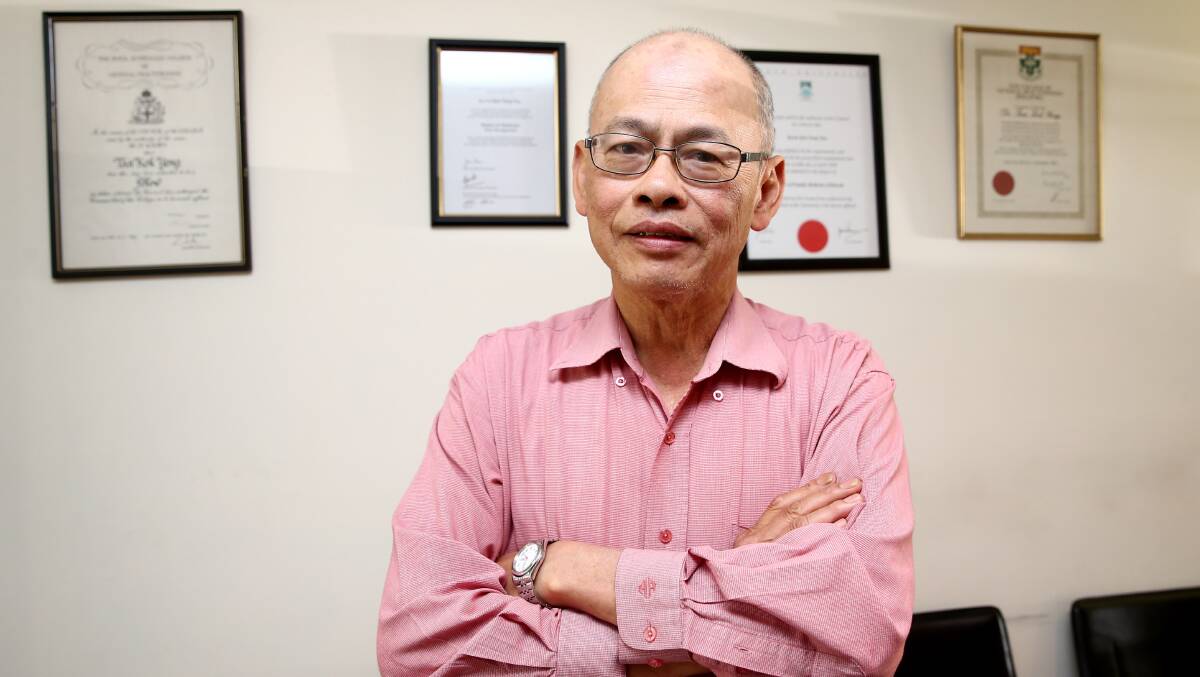 Dr Kevin Tan is retiring after 30 years serving the Bligh Park community. Pictures: Geoff Jones