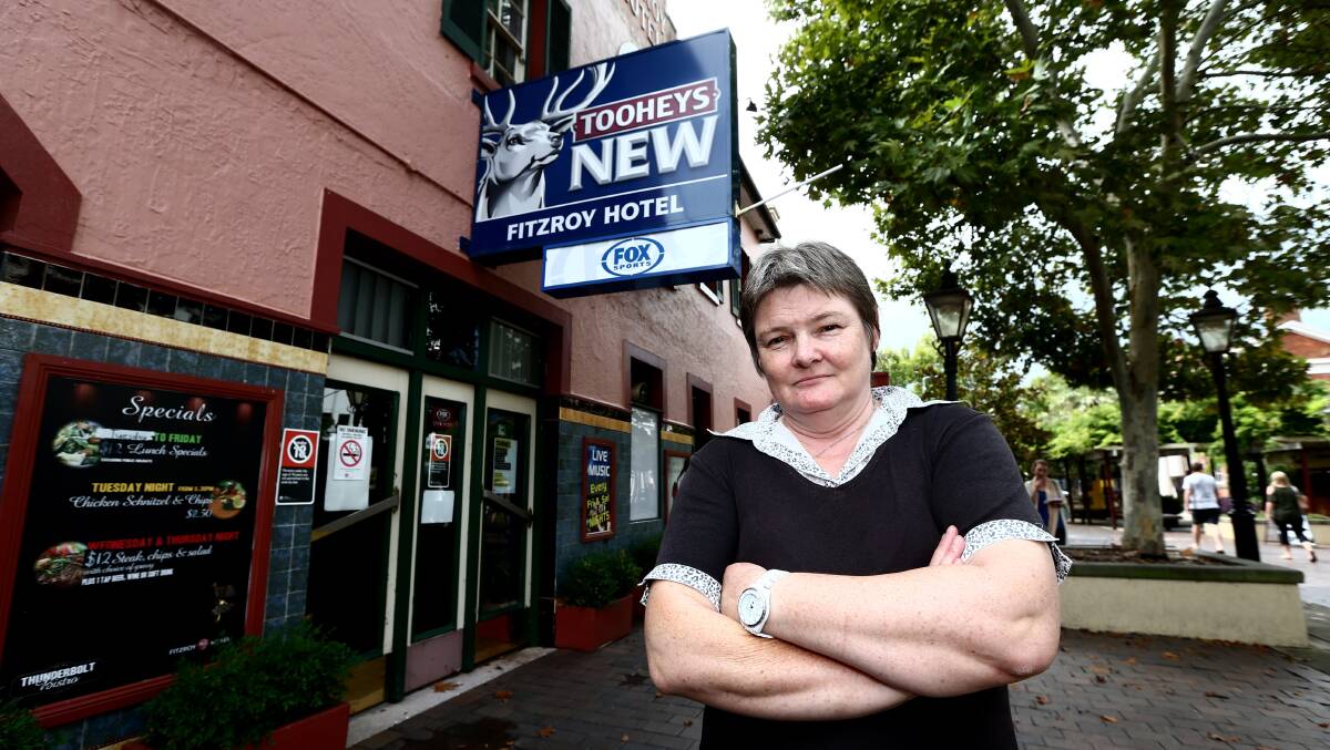 The Fitzroy Hotel in Windsor Mall closed its doors on Monday. Pictures: Geoff Jones