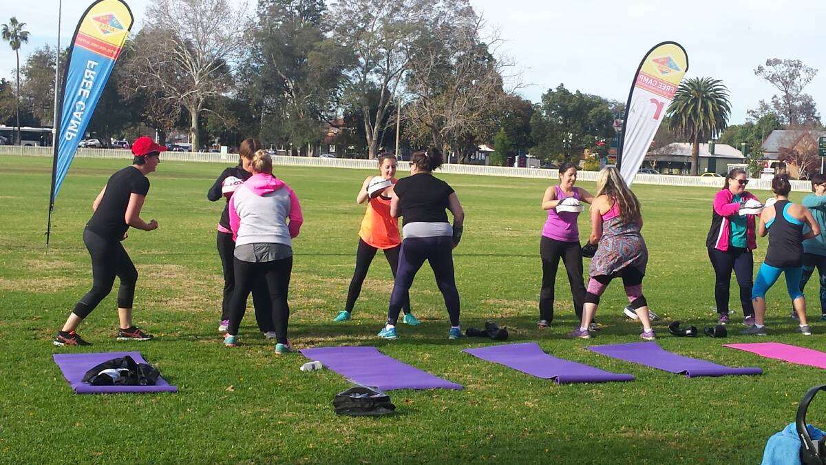 BOXING THURSDAYS: X-training, boxing and yoga are all offered throughout the week. Picture: Sarah Falson