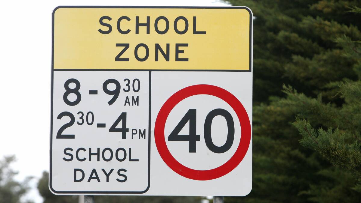 School zones come back into effect on Monday, January 29