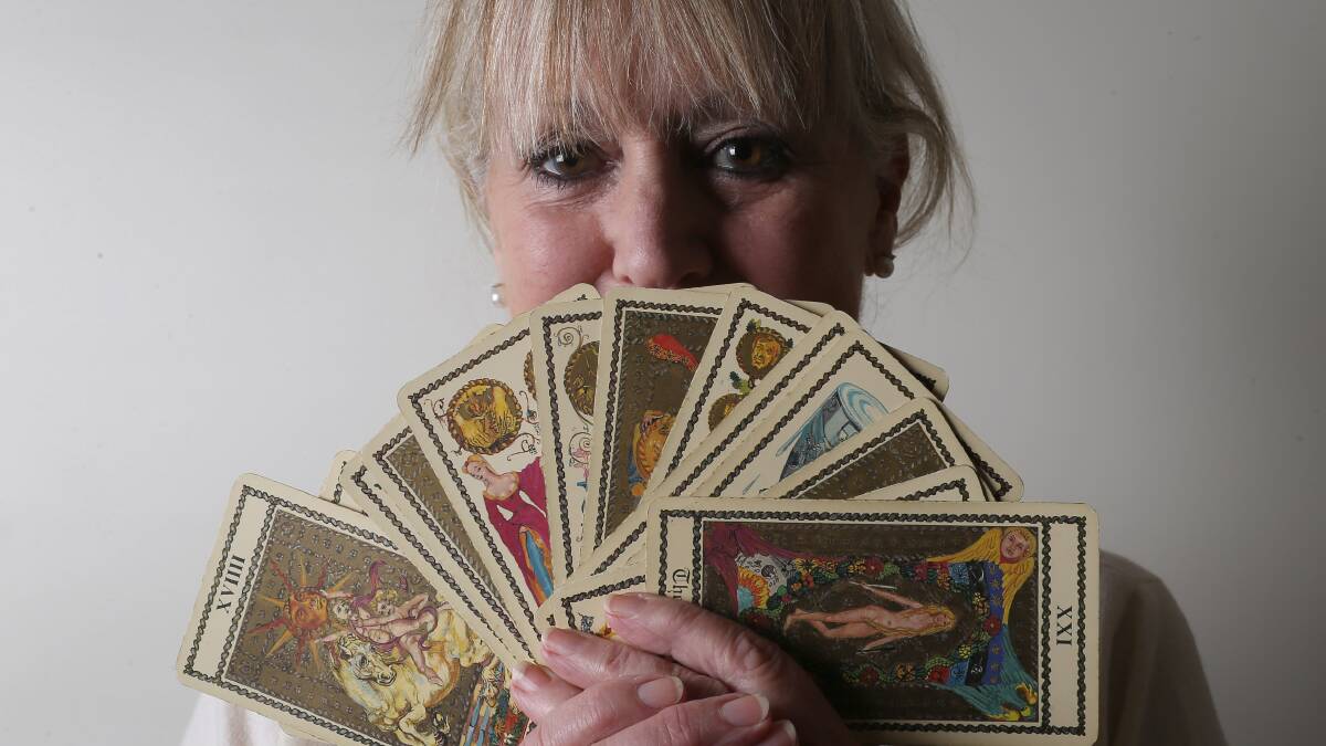 READINGS: Suzi Samuel is one of a number of local clairvoyants or mediums who serve the Hawkesbury area. Picture: Geoff Jones