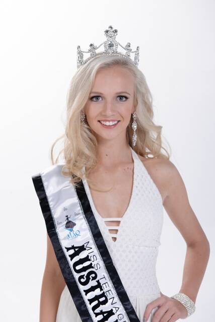 Madison Croft (14) has had a successful year in pageantry.