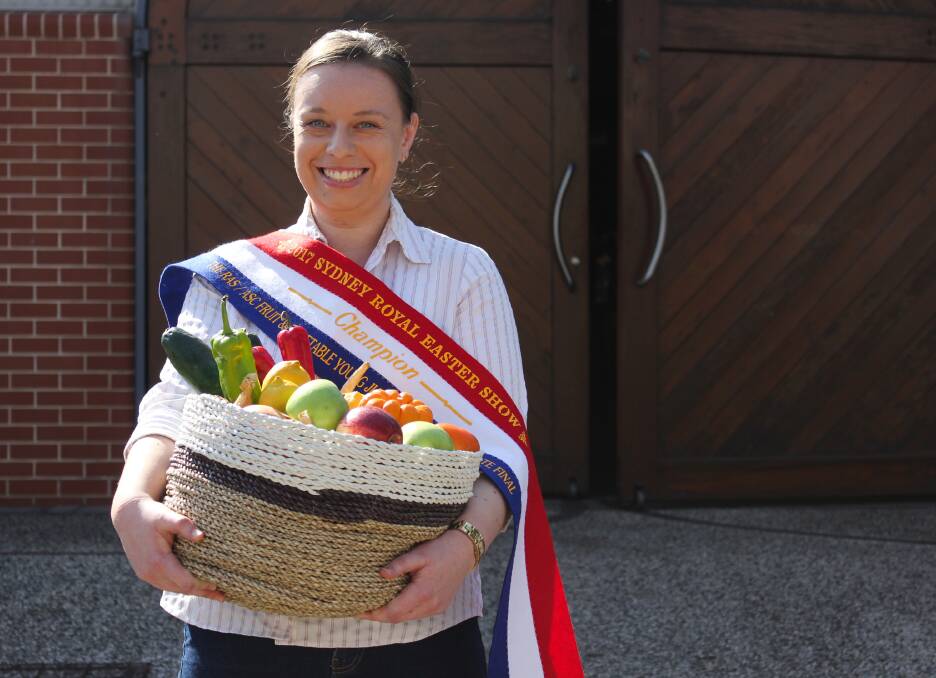 SHOW CIRCUIT: Sarah Waldron-Jones won the junior judging competition at the Sydney Royal Easter Show this year.