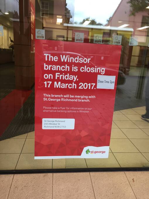 Windsor St.George branch closed