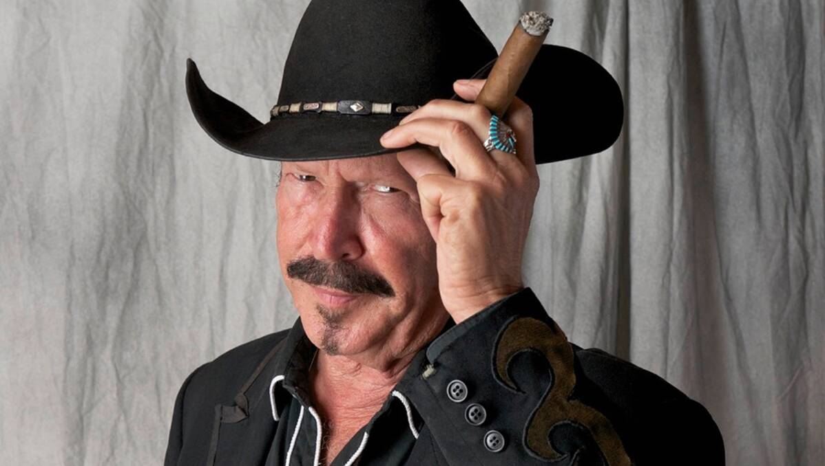 They ain't makin' dudes like Kinky anymore: Kinky Friedman will perform at the Clarendon Guesthouse in Katoomba on Sunday.