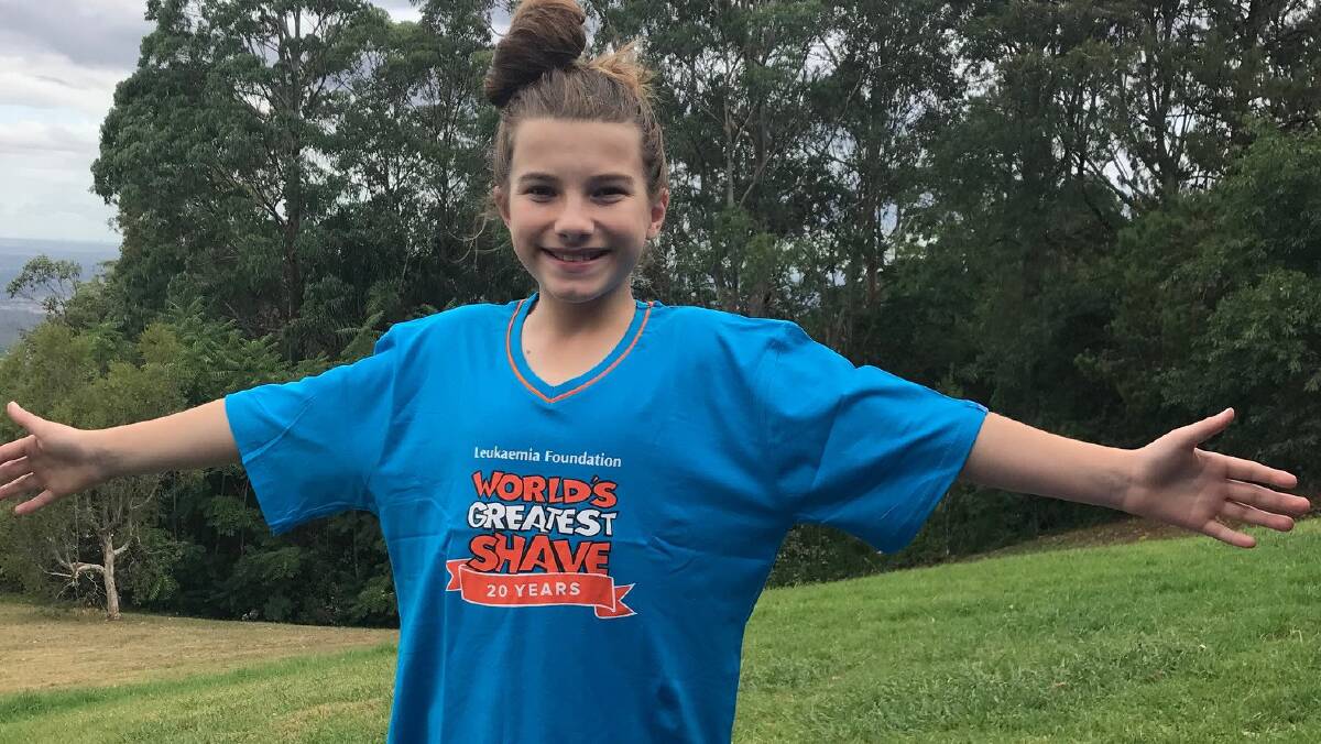 11-year-old Kurrajong North Public School pupil Jack Baranowski will lose 14 inches of hair next month for charity.
