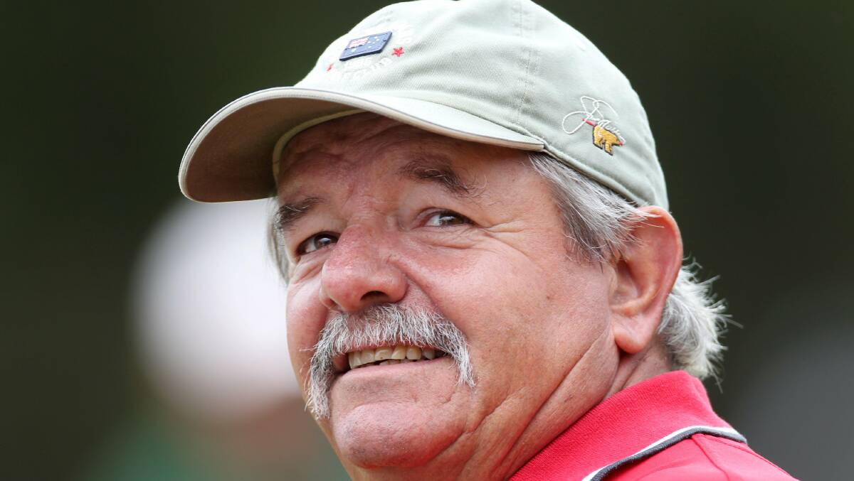 Rodger Davis won the Australian PGA Senior Championship at Richmond last year. Picture John Veage