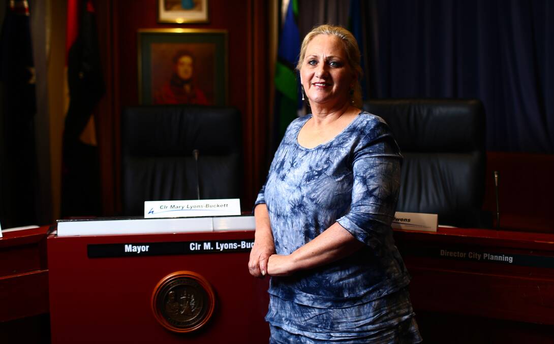 Information: Hawkesbury Mayor Mary Lyons-Buckett wants to ensure residents get he right information about the rates rise. Picture: Geoff Jones .