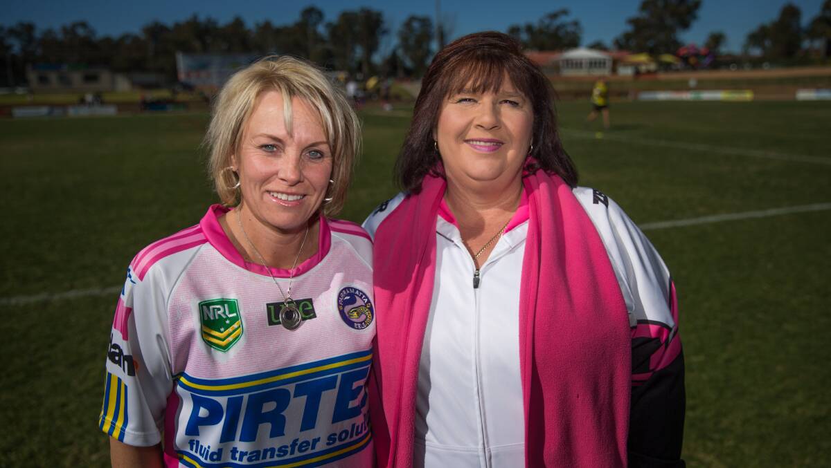 Belinda Webster and Linda Reardon are two of the dedicated women who help the Windsor Wolves function. Picture: Geoff Jones