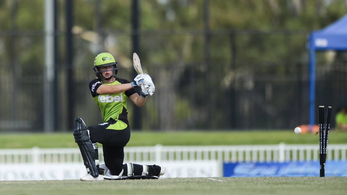 Naomi Stalenberg plays in the Women's Big Bash League. Picture: AAP Image/ Rohan Thomson