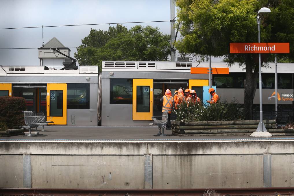 A train collided with a buffer at Richmond station in the morning of January 22.