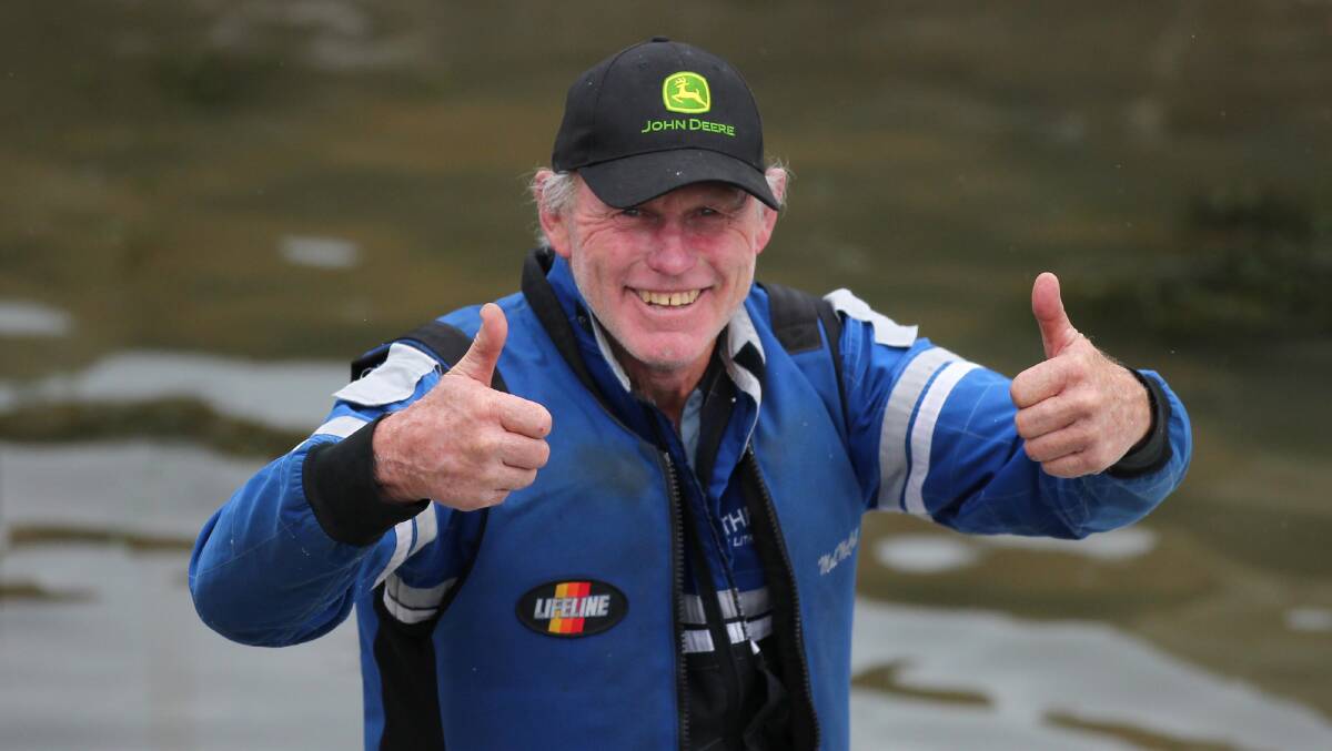 Mal McColl won both the King of the River and the Dargle Gold Cup at the weekend. Picture: Geoff Jones