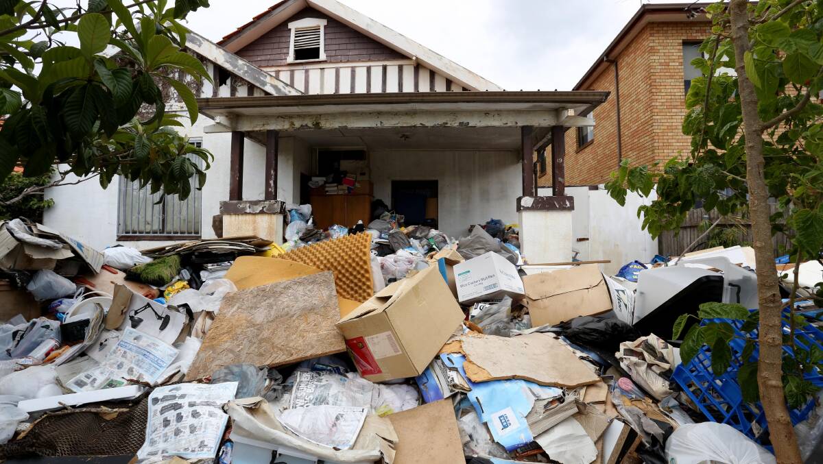 Bondi hoarders: Some hoarding cases become hard to ignore. This hoarder's home was set to be auctioned this week to cover multiple unpaid council fines.