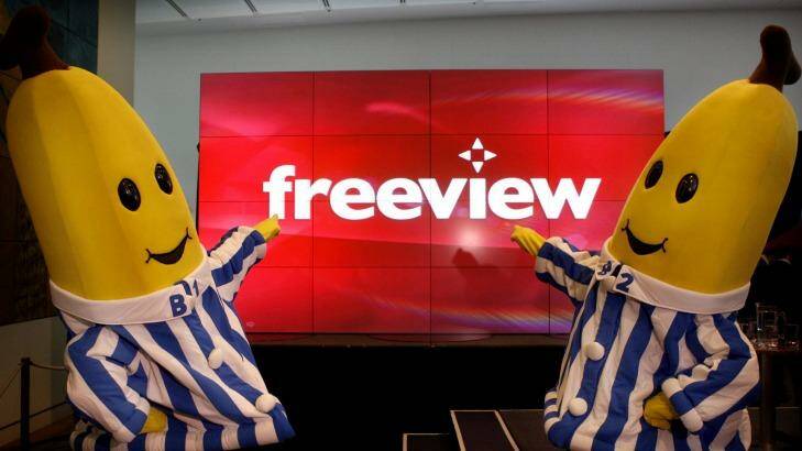 Freeview's new box will allow those who do not already have a compatible television to get FreeviewPlus.  Photo: Glen McCurtayne 