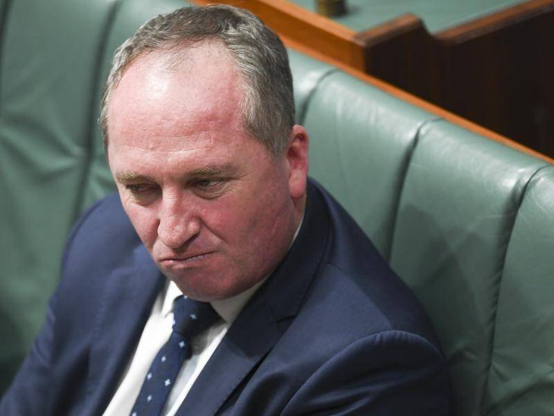 Labor moved a motion in parliament calling on Nationals leader Barnaby Joyce to resign.