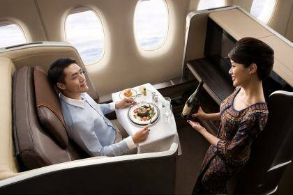 Singapore Airlines: A great way to fly, according to Australian travellers.