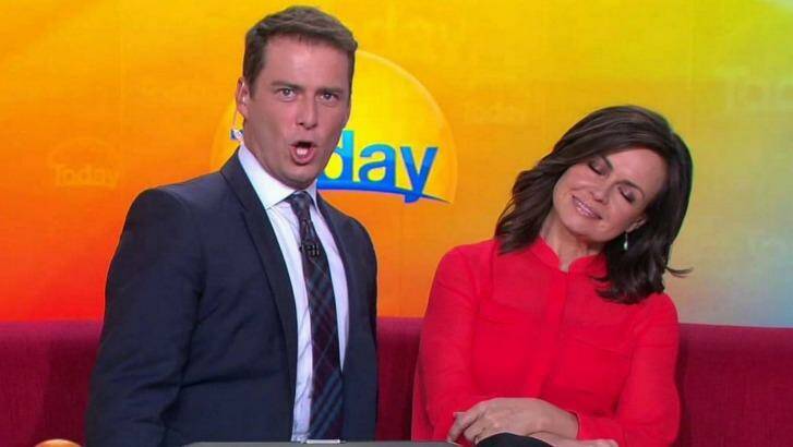 <i>Today</i> show hosts Karl Stefanovic and Lisa Wilkinson. Photo: Supplied