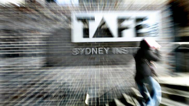 Many TAFE students cannot access results or fee notices. Photo: Rob Homer