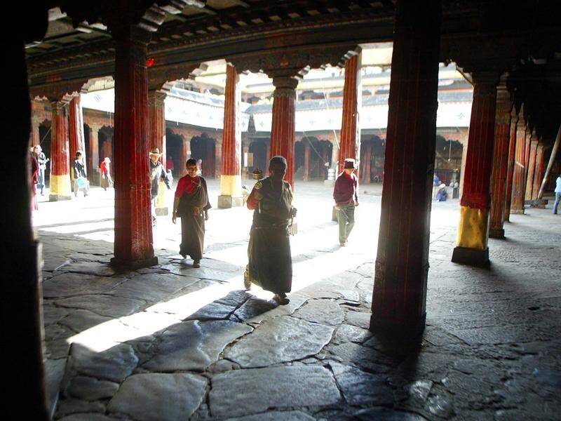 The World Heritage 1300-year-old Jokhang Buddhist Temple in Tibet has been damaged by fire.
