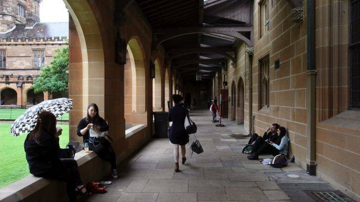 The University of Sydney  SRC is a hotbed of ambitious student politicians. Photo: Fiona Morris 