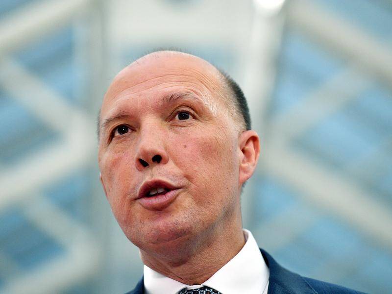 Peter Dutton has come out with all guns blazing after Greens MPs labelled him a racist.