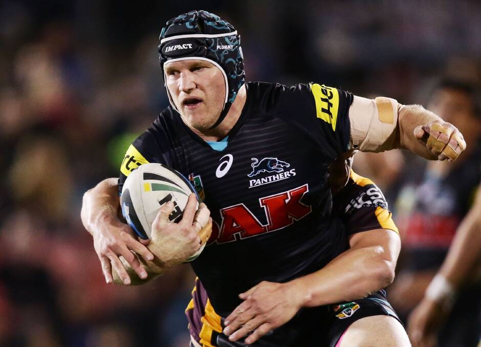 End is near: Penrith Panthers forward Nigel Plum is likely to retire at the end of the 2015 NRL season. 