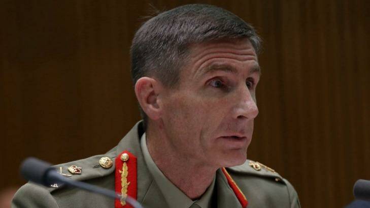 Lieutenant General Angus Campbell told the government in November that the security at the detention centre was not appropriate. Photo: Andrew Meares