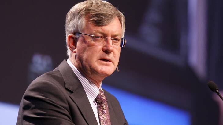 Treasury Secretary Martin Parkinson says the budget would struggle to be in surplus for 10 years. Photo: Michel O'Sullivan