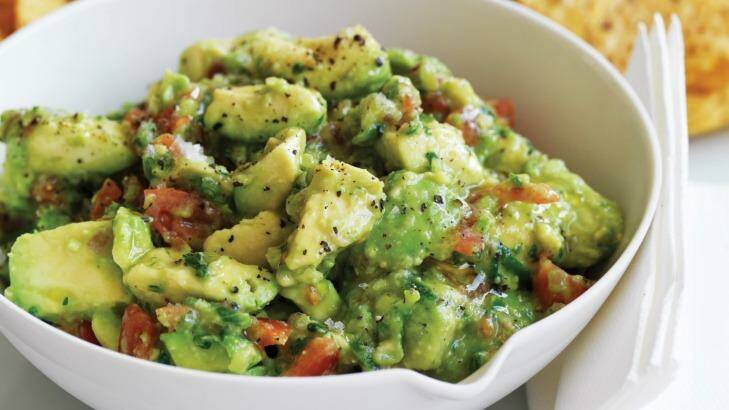A classic guacamole: according to Barack Obama it should <i>not</i> include peas. Photo: William Meppem