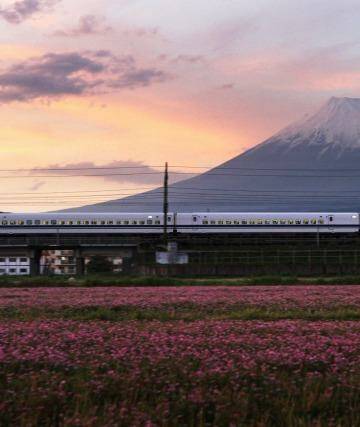 Living the dream: Japan has had high speed rail longer than Australia has been talking about it.