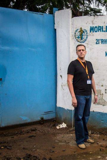 Fighting for survival: Joseph Fair is trying to turn the tide on Ebola.