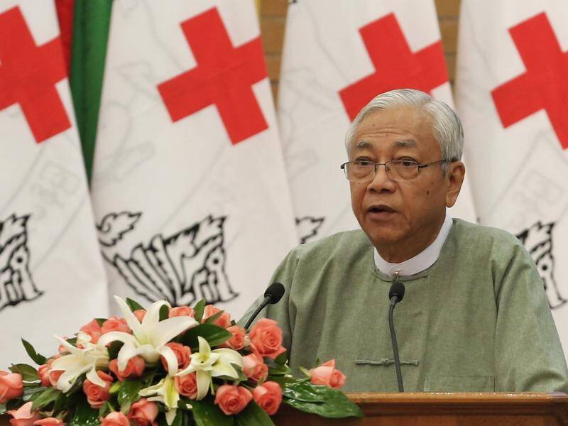 Htin Kyaw will be replaced by a successor within seven days, as per Myanmar's constitution.