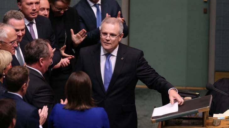 This treasurer, like his predecessors, has hopes and dreams that everything will turn out for the best. Photo: Andrew Meares