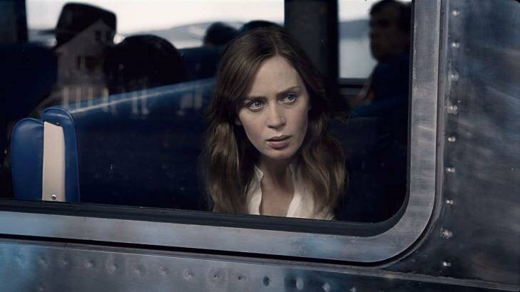 Emily Blunt as Rachel Watson in The Girl on the Train.