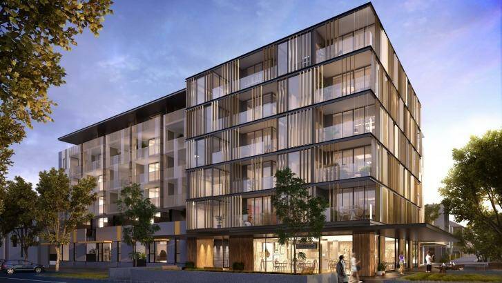 Bayside: Waterline Place, a residential development by AVJennings at Williamstown in Melbourne. Photo: Supplied