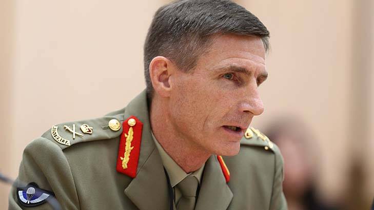 Lieutenant General Angus Campbell told the government in November that the security at the detention centre was not appropriate. Photo: Alex Ellinghausen