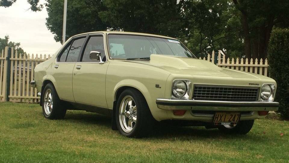 Go the Torana  - and plenty of other hotted up vehicles at this Sunday's show at Windsor Leagues Club.