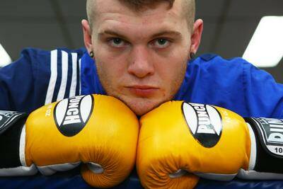 Londonderry based boxer Daniel Lewis; selected for the Commonwealth Games. Picture by Gary Warrick

